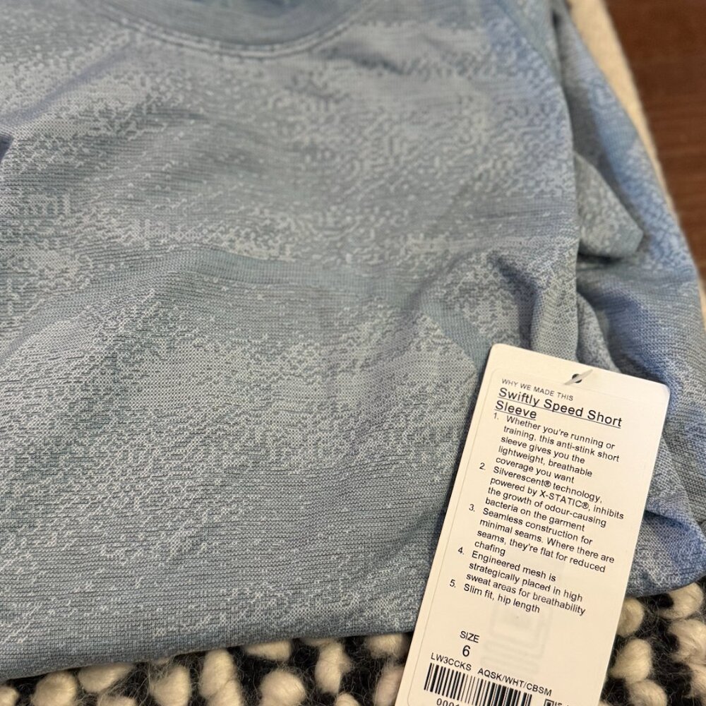 lululemon swiftly speed short sleeve